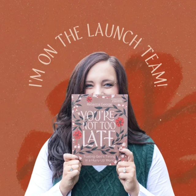 It is a JOY to help usher this beautiful book into the world this week! 🥰🎉

"I'm not enough."
"It's too late for that."
"I missed my moment."

If you're feeling behind or stuck, You're Not Too Late is here to remind you that you are exactly where you need to be. 

Thank you, @rebeccageorgeauthor, for sharing this truth and wisdom with the world! We are better for it. 💕

#yourenottoolate #hustleculture #bookrecommendations #bookworm #booklover #bookstagram #readmorebooks #anxietywarrior #depressionsupport #depressionandanxiety #christianwomen #christianwomencommunity #biblescripture #womenoffaith #christianliving #christianinspiration #lovegod #followjesus #loveothers #spiritualjourney #spiritualgrowth #womensministry